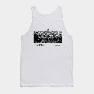 Harare Zimbabwe Tank Top